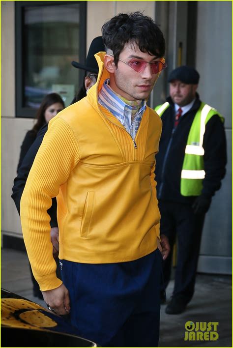 ezra miller prada|Ezra Miller Pops in Prada While Doing 'Fantastic Beasts' Press.